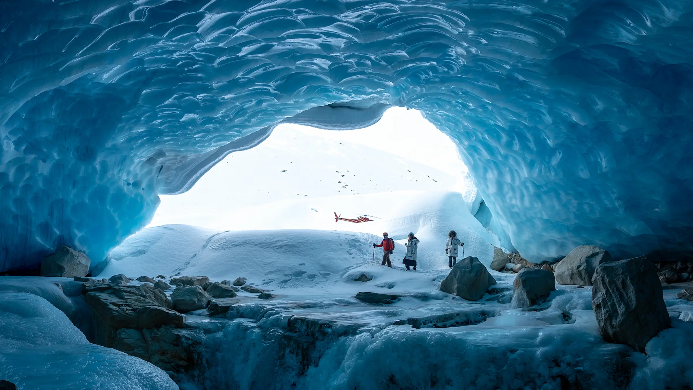 Ice Cave Helicopter Tour - No Limits Helicopters